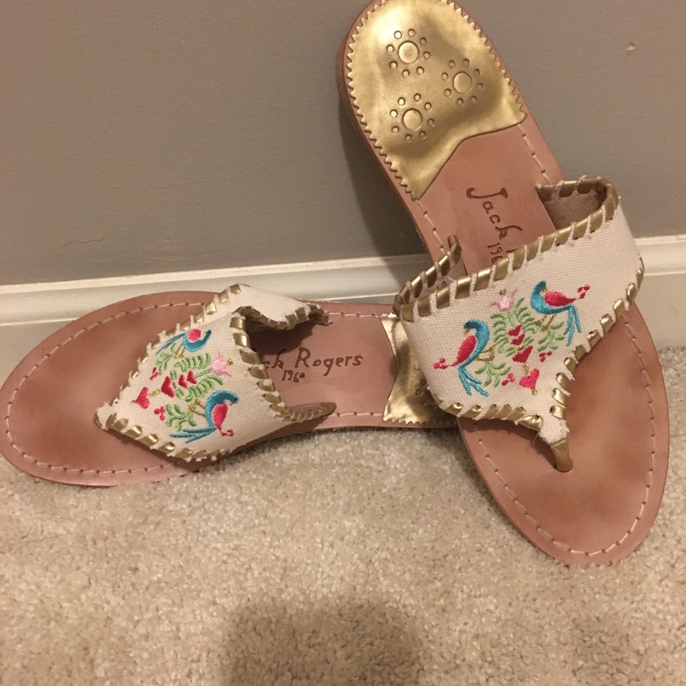 Jack Rogers flip flop thongs
